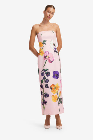 Rayna Printed Bustier Maxi Dress - Wildbloom Dress Maxi