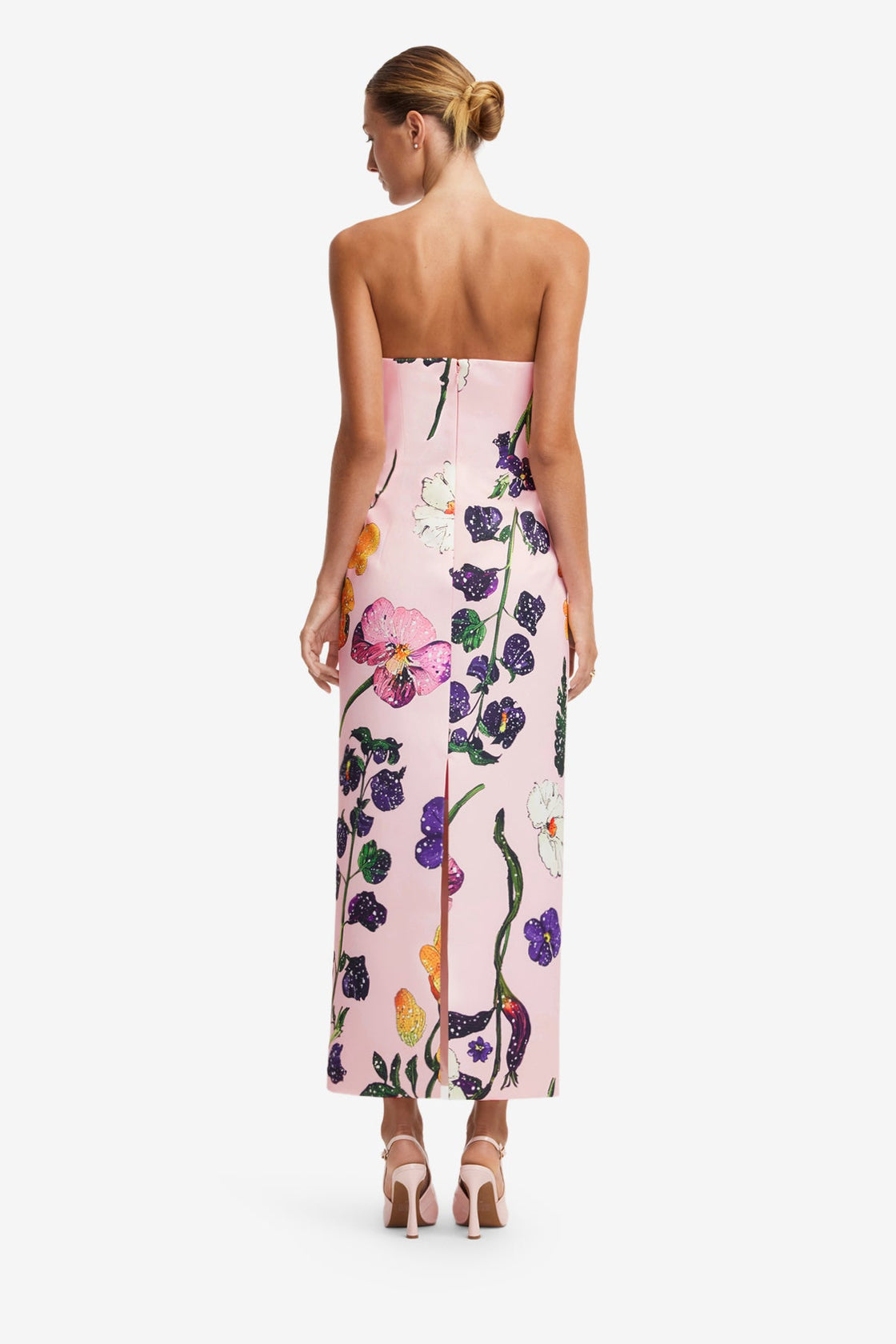 Rayna Printed Bustier Maxi Dress - Wildbloom Dress Maxi
