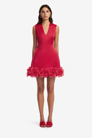 Bree V Neck Mini Dress - Scarlet Dress Mini