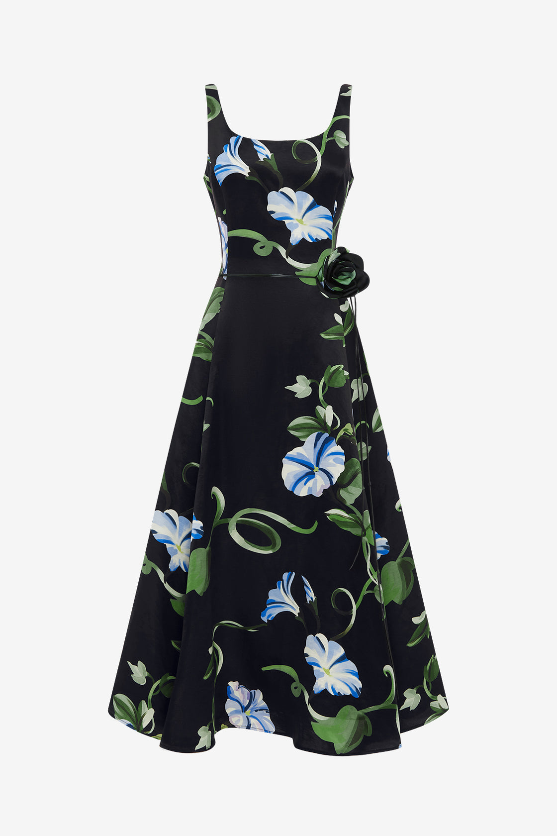 LEO LIN Women's Serafina Appliqué Maxi Dress - Blue