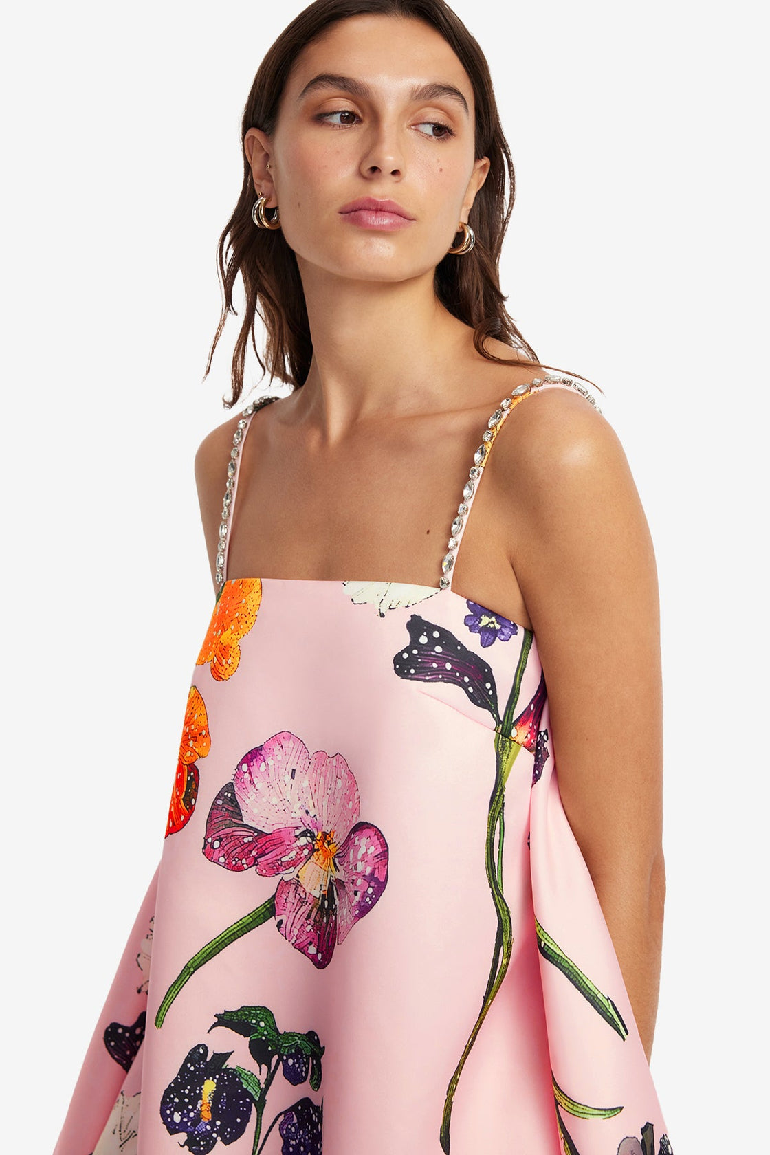 LEO LIN - Patsy Embellished Puff Mini Dress - Wildbloom LEO LIN - Patsy Embellished Puff Mini Dress - Wildbloom