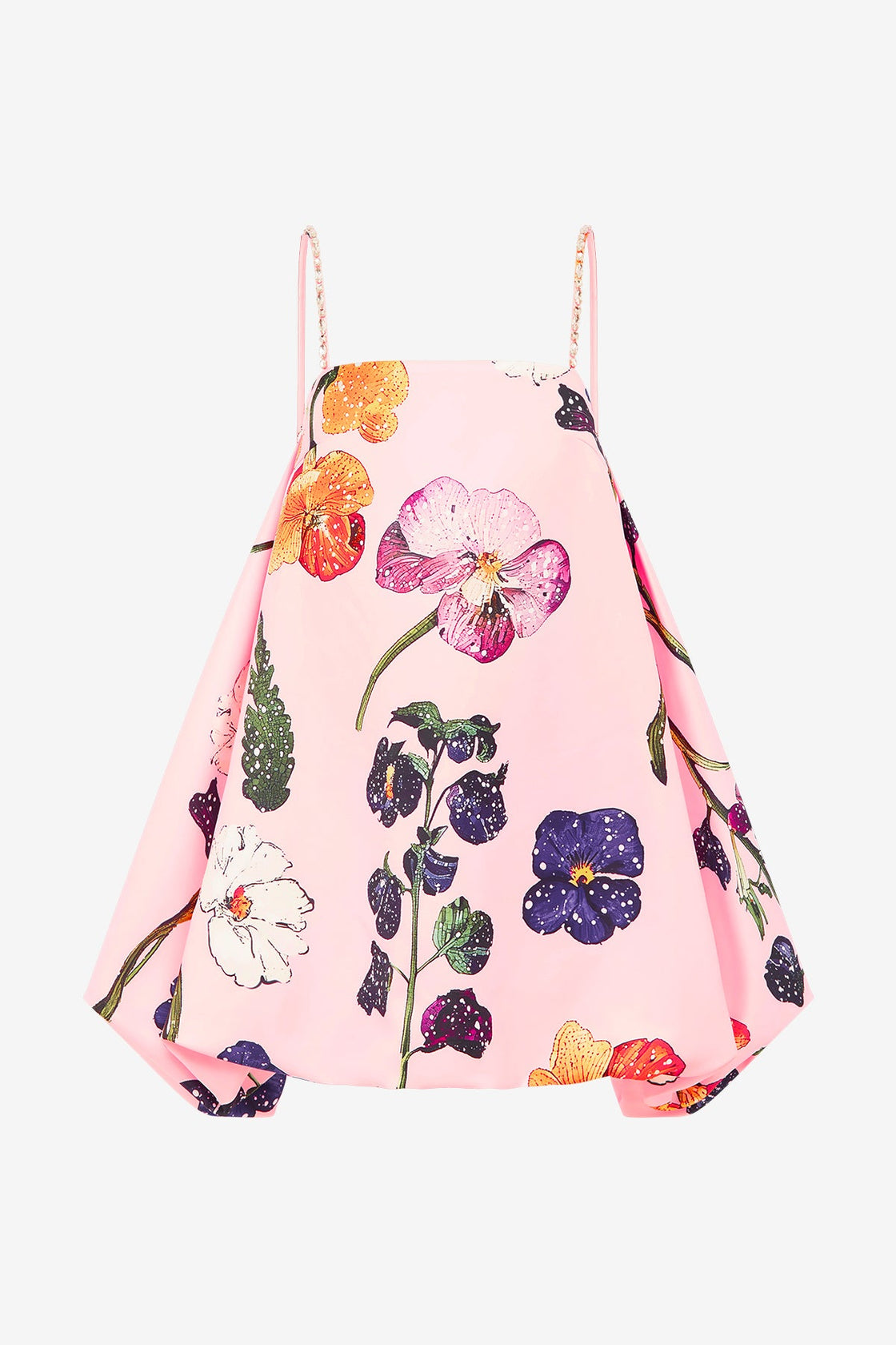 Exclusive LEO LIN Patsy Embellished Puff Mini Dress - Wildbloom