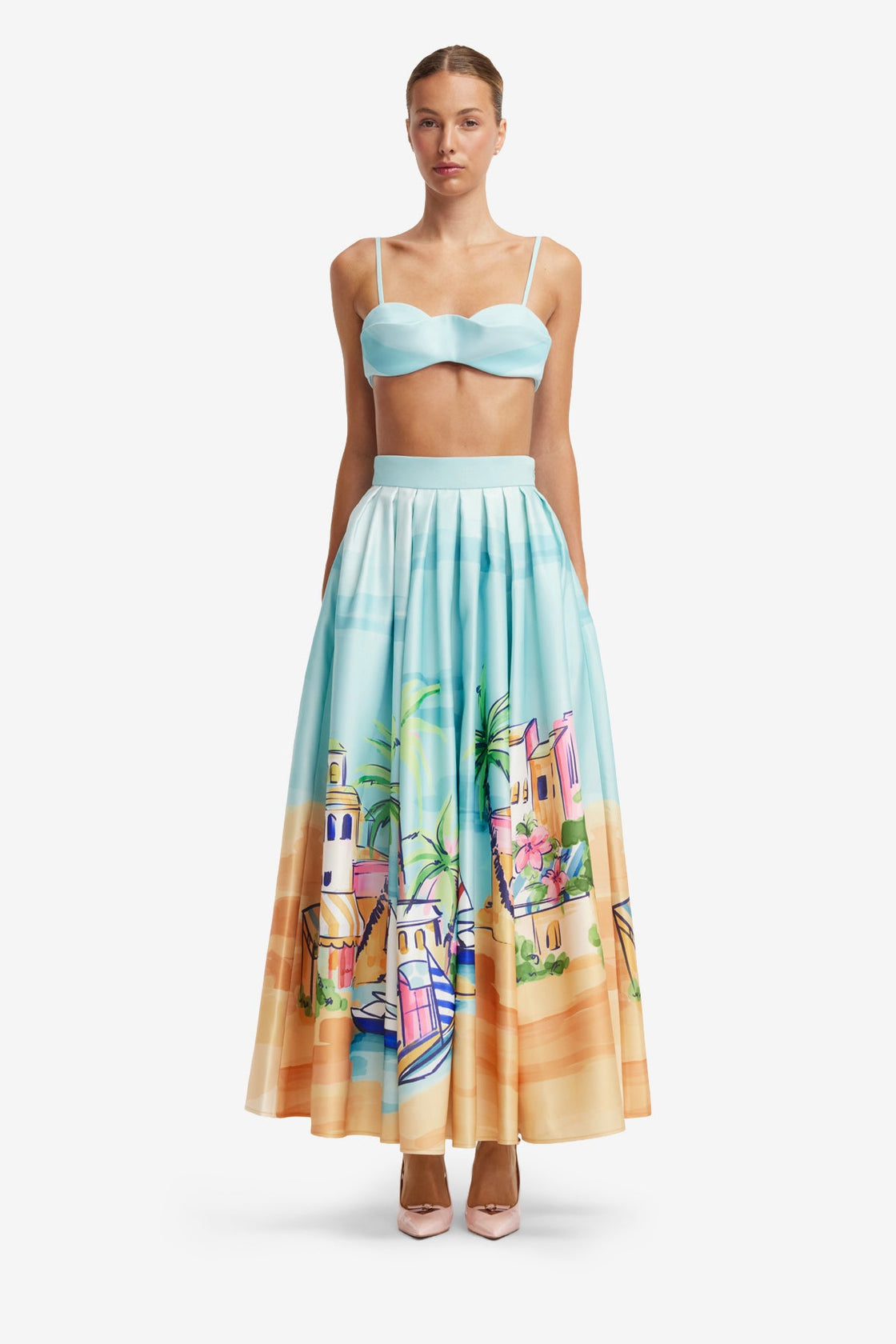 Reinette Skirt - Voyage Print Skirts