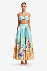 Reinette Skirt - Voyage Print Skirts