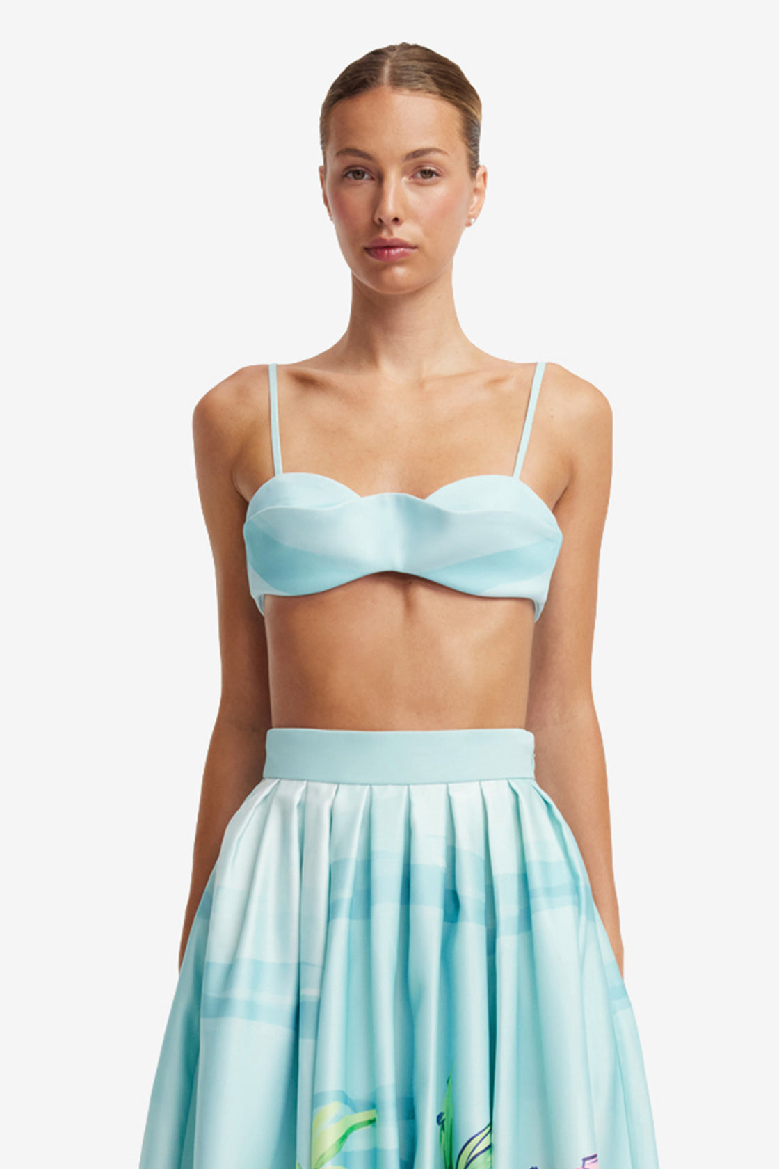 Julia Bralette - Voyage Print Tops