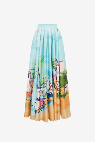 Reinette Skirt - Voyage Print Skirts