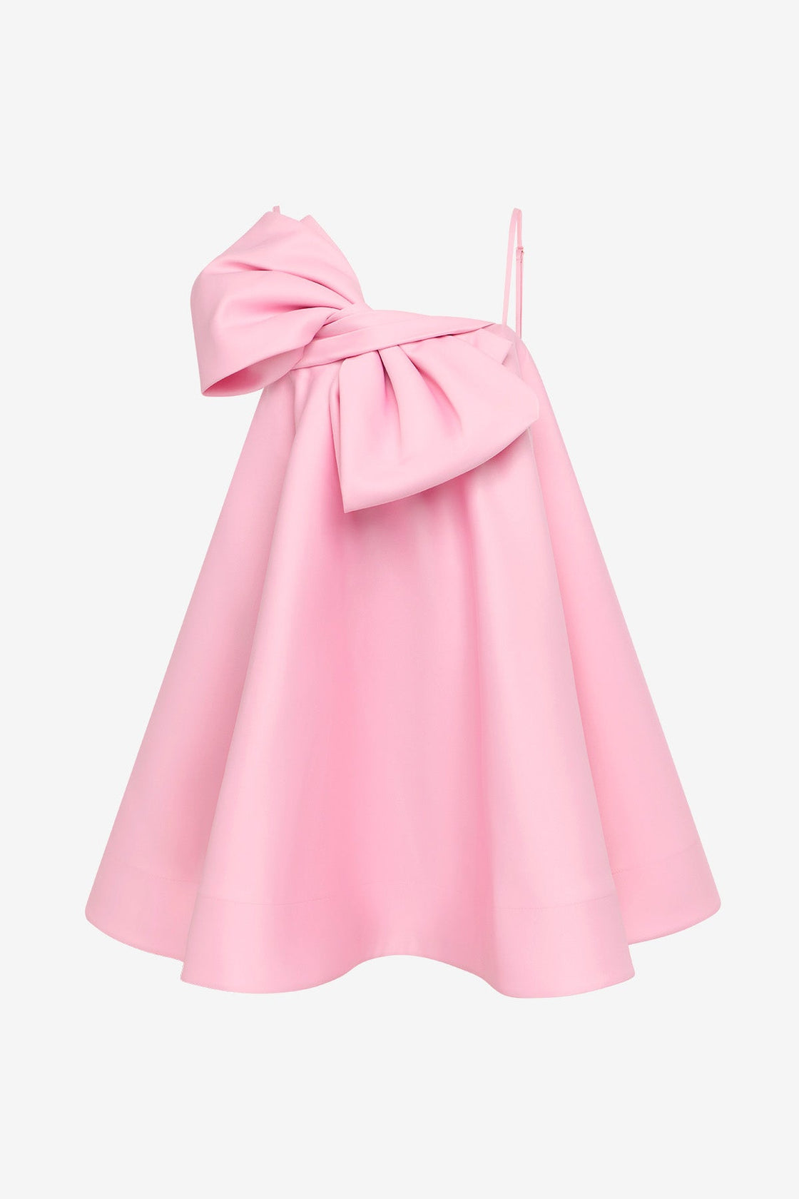 Chelsea Bow Mini Dress - Pink Dress Mini