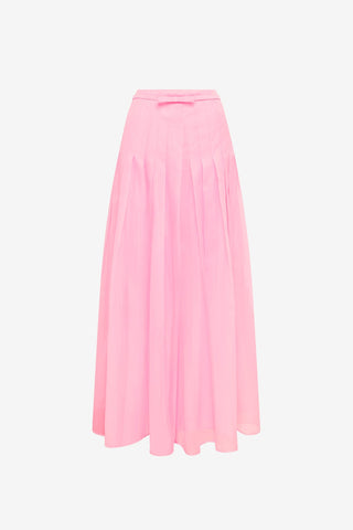 Juno Pleated Pants - Pink Pants